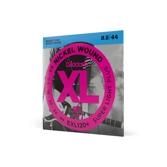 9.5-44 Super Light Plus, XL Nickel Electric Guitar Strings