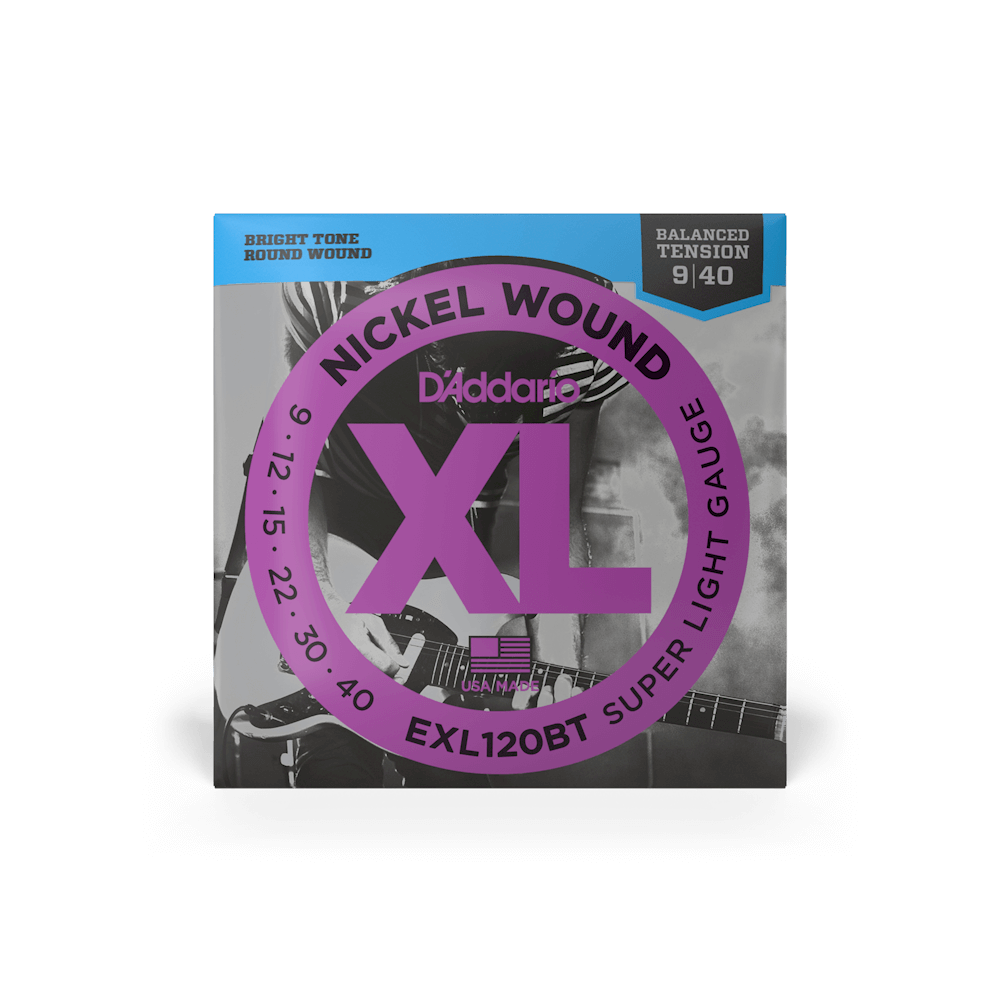 09-40 Super Light Balanced Tension, XL Nickel Electric Guitar Strings