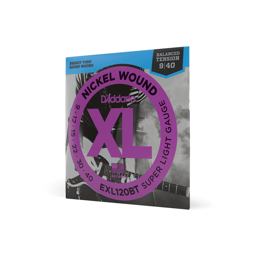 09-40 Super Light Balanced Tension, XL Nickel Electric Guitar Strings