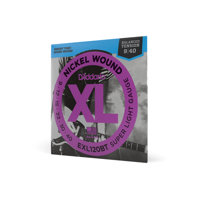 09-40 Super Light Balanced Tension, XL Nickel Electric Guitar Strings