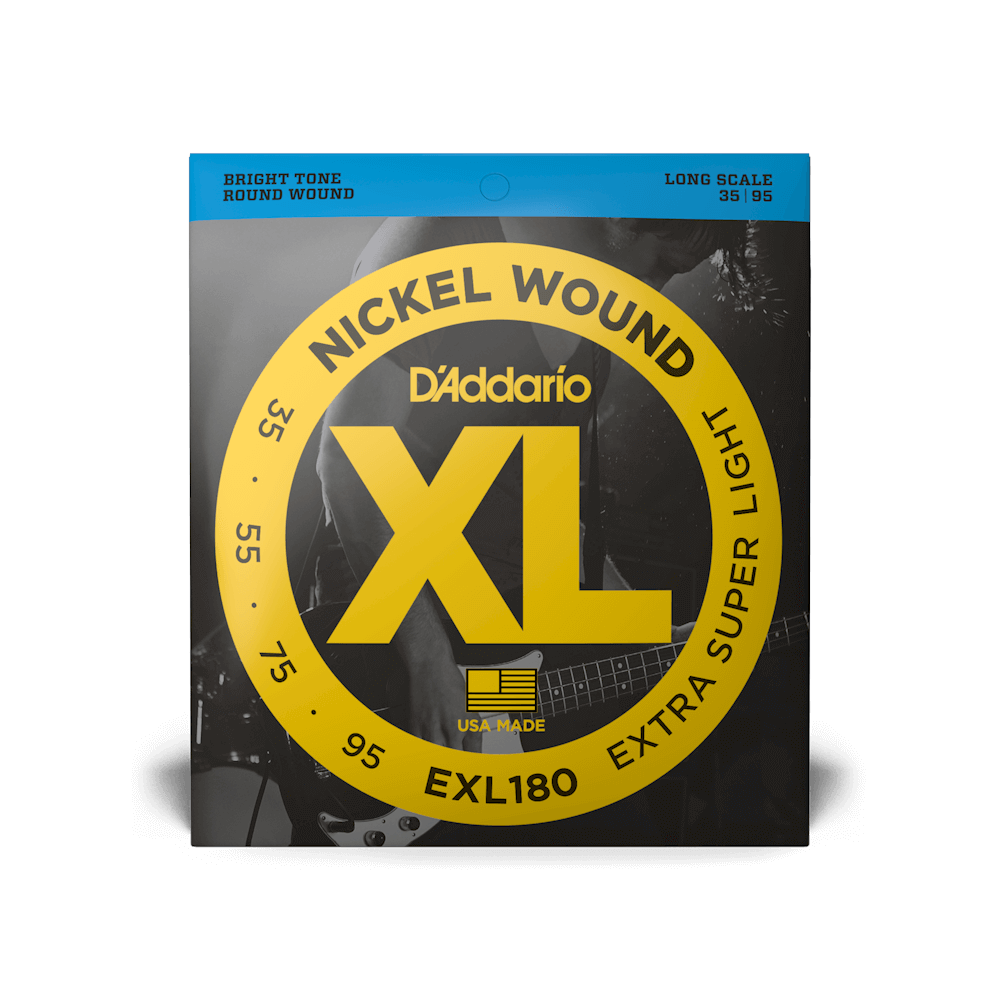 35-95 Extra Super Light, Long Scale, XL Nickel Bass Strings