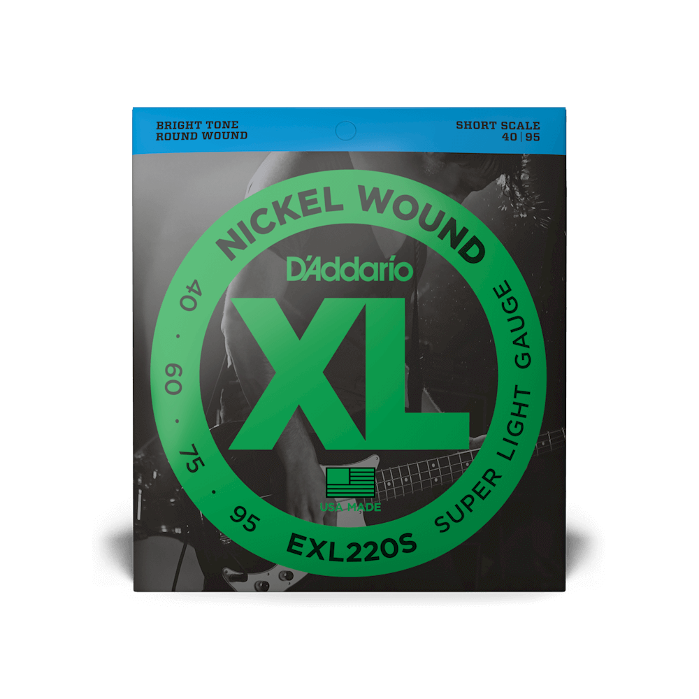 EXL220S Nickel Wound | Bass Guitar Strings | D'Addario