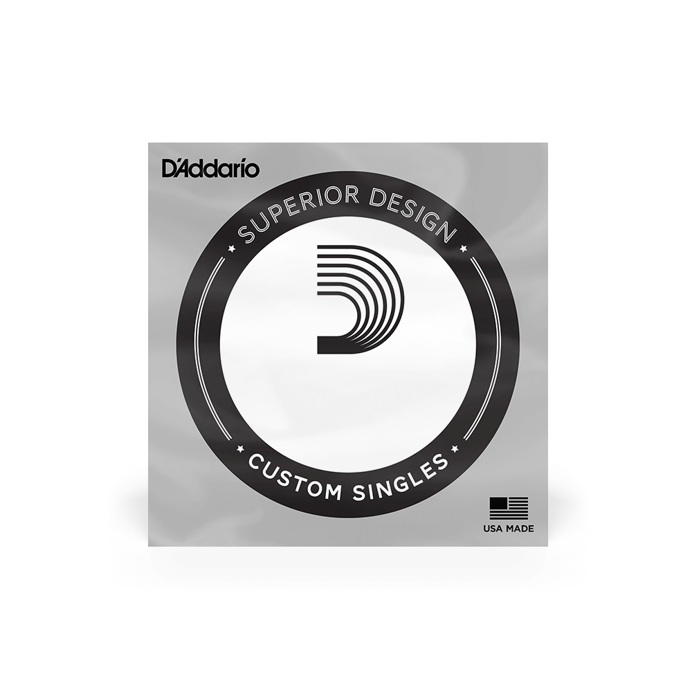 D'Addario FT026 Semi-Flat Phosphor Bronze Acoustic Guitar Single String, .026