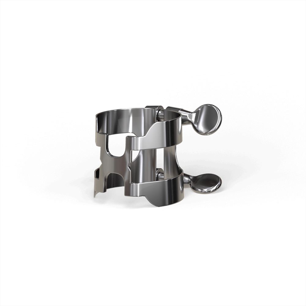 D'Addario H-Ligature & Cap, Eb Clarinet, Silver
