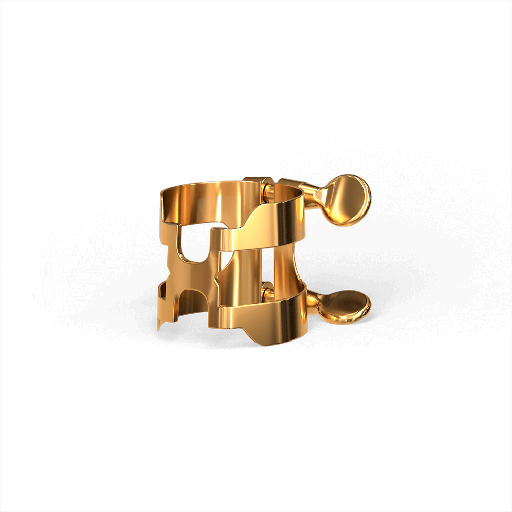 D'Addario H-Ligature & Cap, Soprano Saxophone, Gold