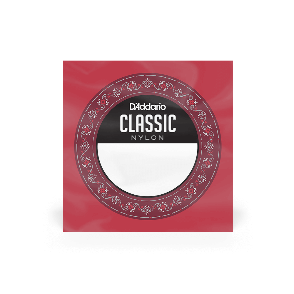 D'Addario J2704 Student Nylon Classical Guitar Single String, Normal Tension, Fourth String