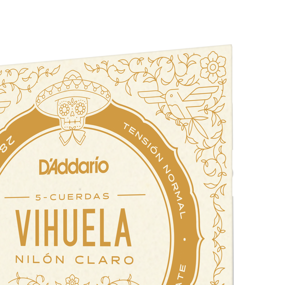 D’Addario MV10N Vihuela Normal Tension Strings