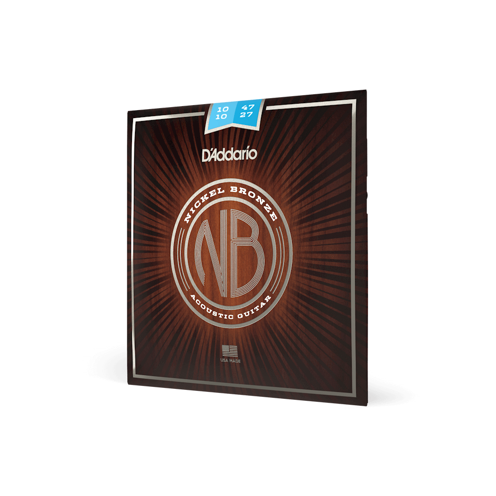 10-47 Light 12-String, Nickel Bronze Acoustic Guitar Strings