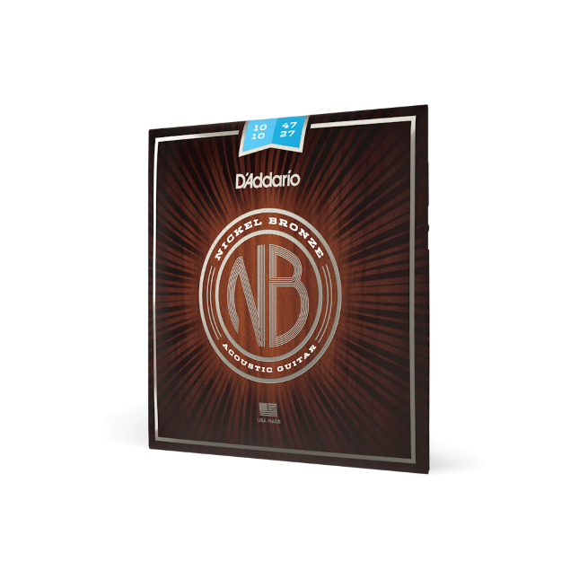 10-47 Light 12-String, Nickel Bronze Acoustic Guitar Strings