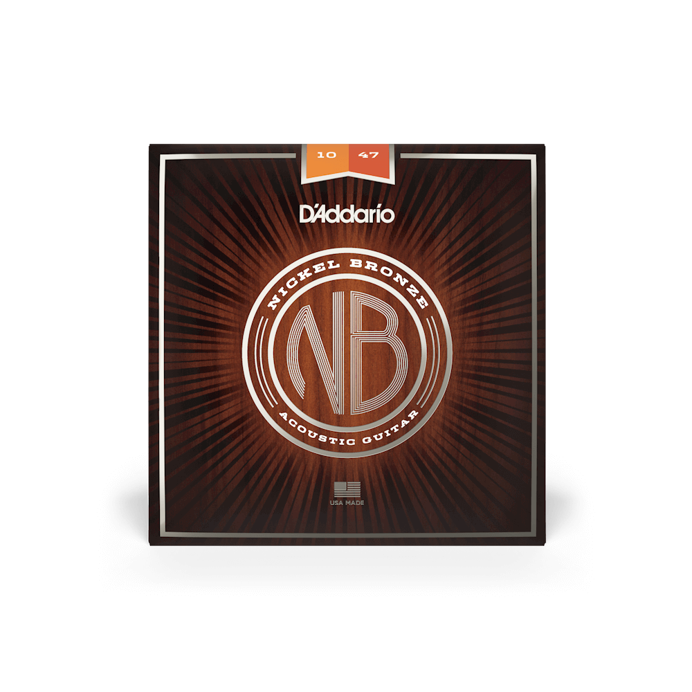 10-47 Extra Light, Nickel Bronze Acoustic Guitar Strings