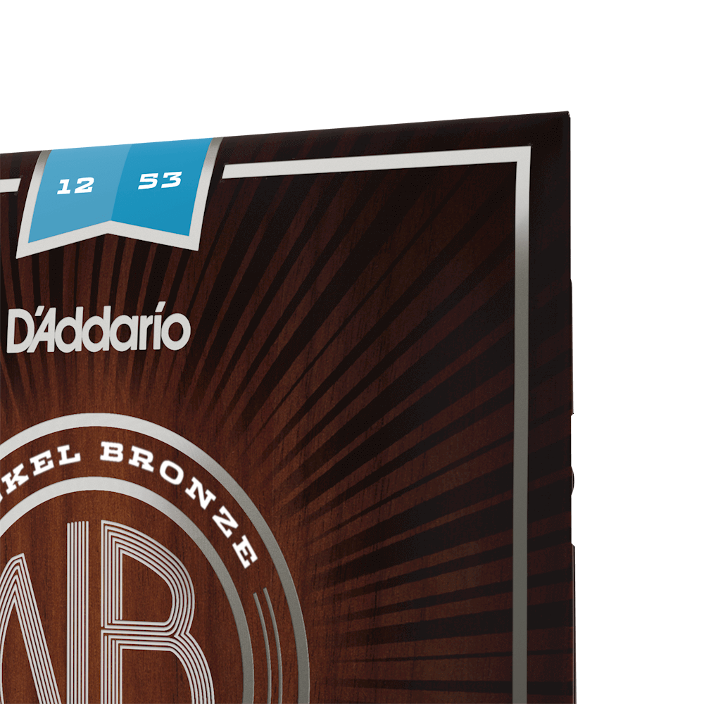 12-53 Light, Nickel Bronze Acoustic Guitar Strings