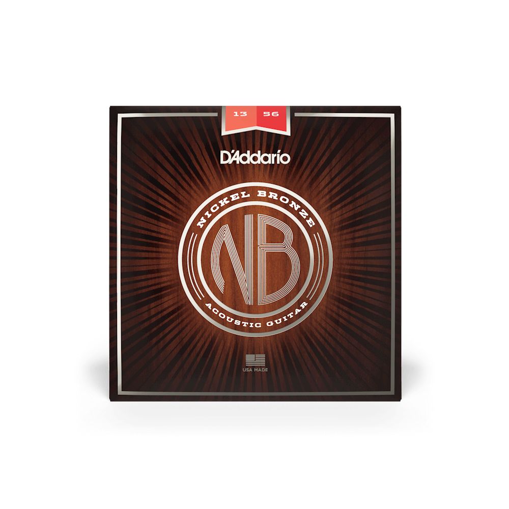 13-56 Medium, Nickel Bronze Acoustic Guitar Strings