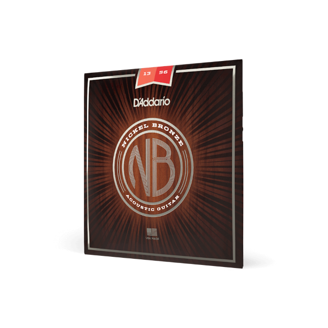 13-56 Medium, Nickel Bronze Acoustic Guitar Strings