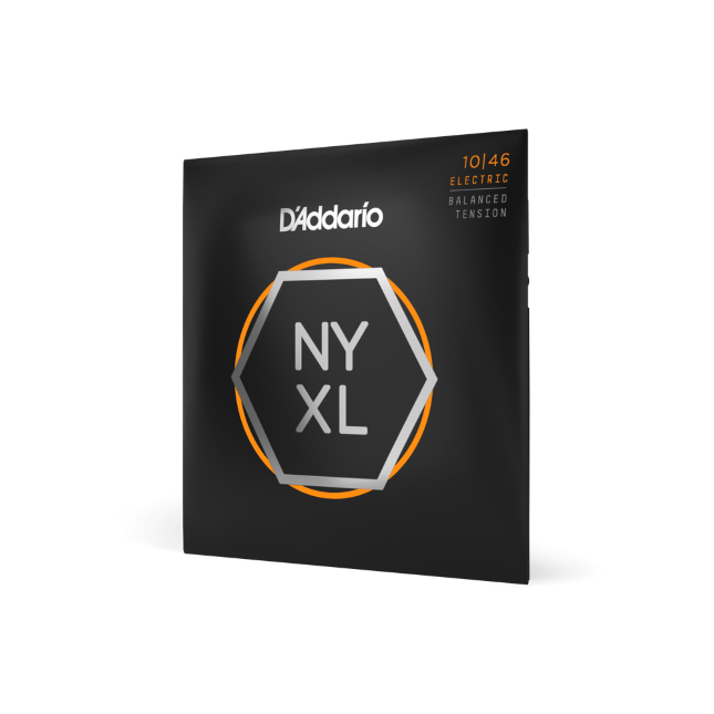 10-46 Regular Light Balanced Tension, NYXL Electric Guitar Strings 