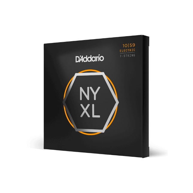 10-59 Regular Light 7-String, NYXL Electric Guitar Strings  