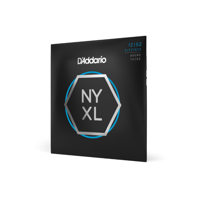 12-52 Light Wound Third, NYXL Electric Guitar Strings 