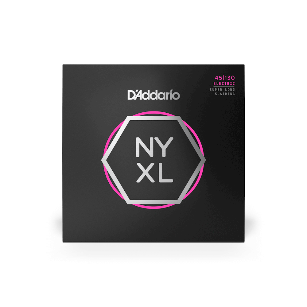 45-130 Regular Light 5-String, Super Long Scale, NYXL Bass Strings