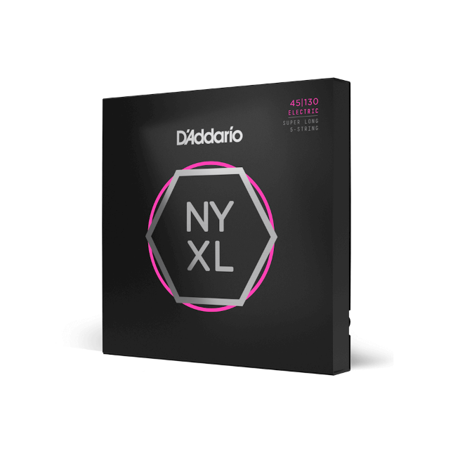 45-130 Regular Light 5-String, Super Long Scale, NYXL Bass Strings