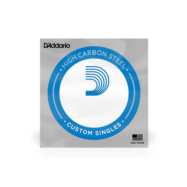 D'Addario PL017 Plain Steel Guitar Single String, .017