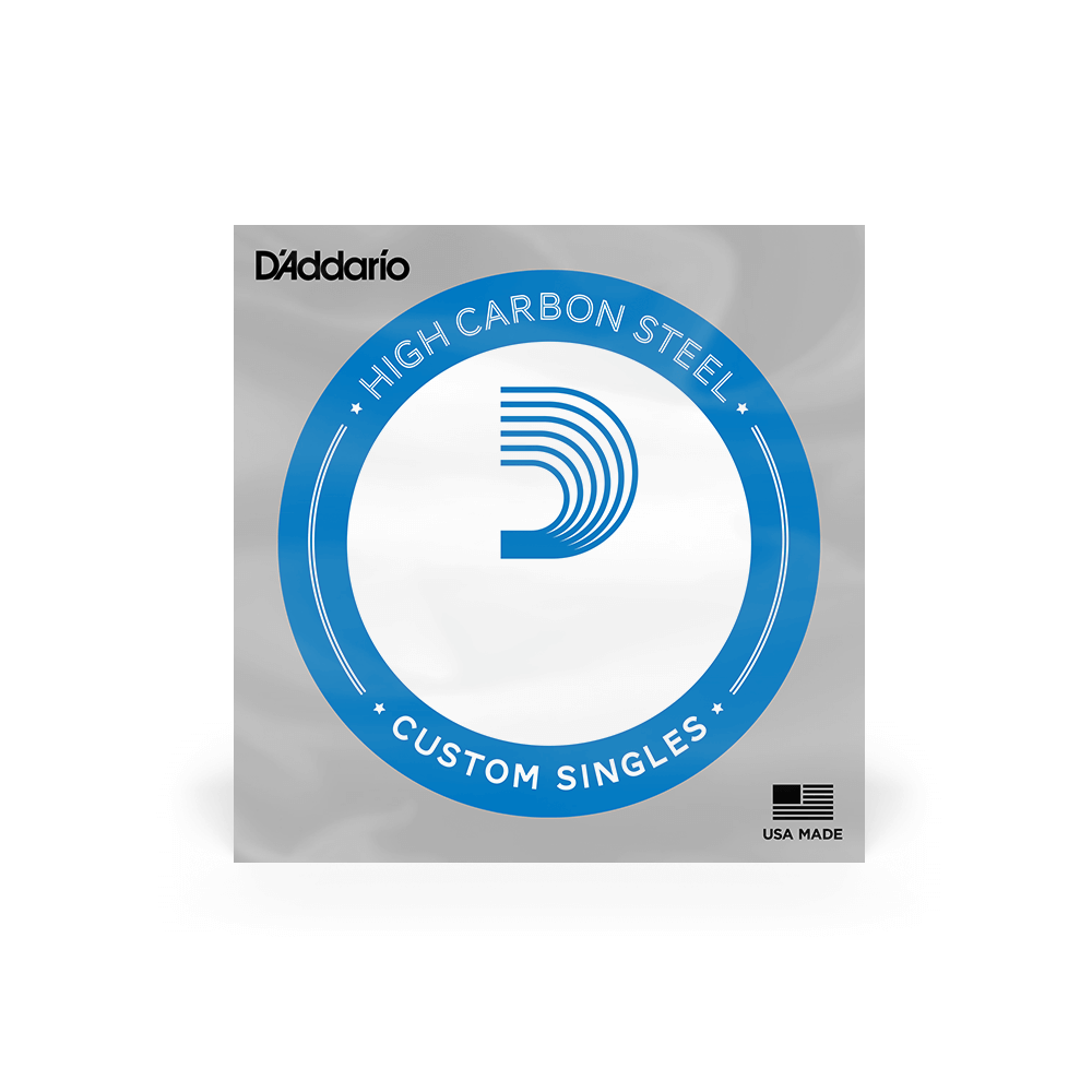 D'Addario PL018 Plain Steel Guitar Single String, .018