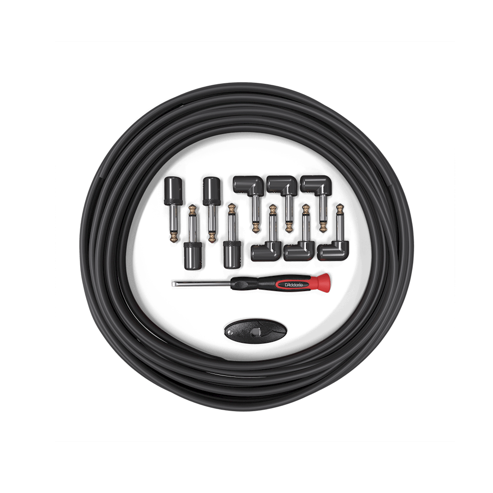 DIY Pedalboard Cable Kits Accessories D'Addario