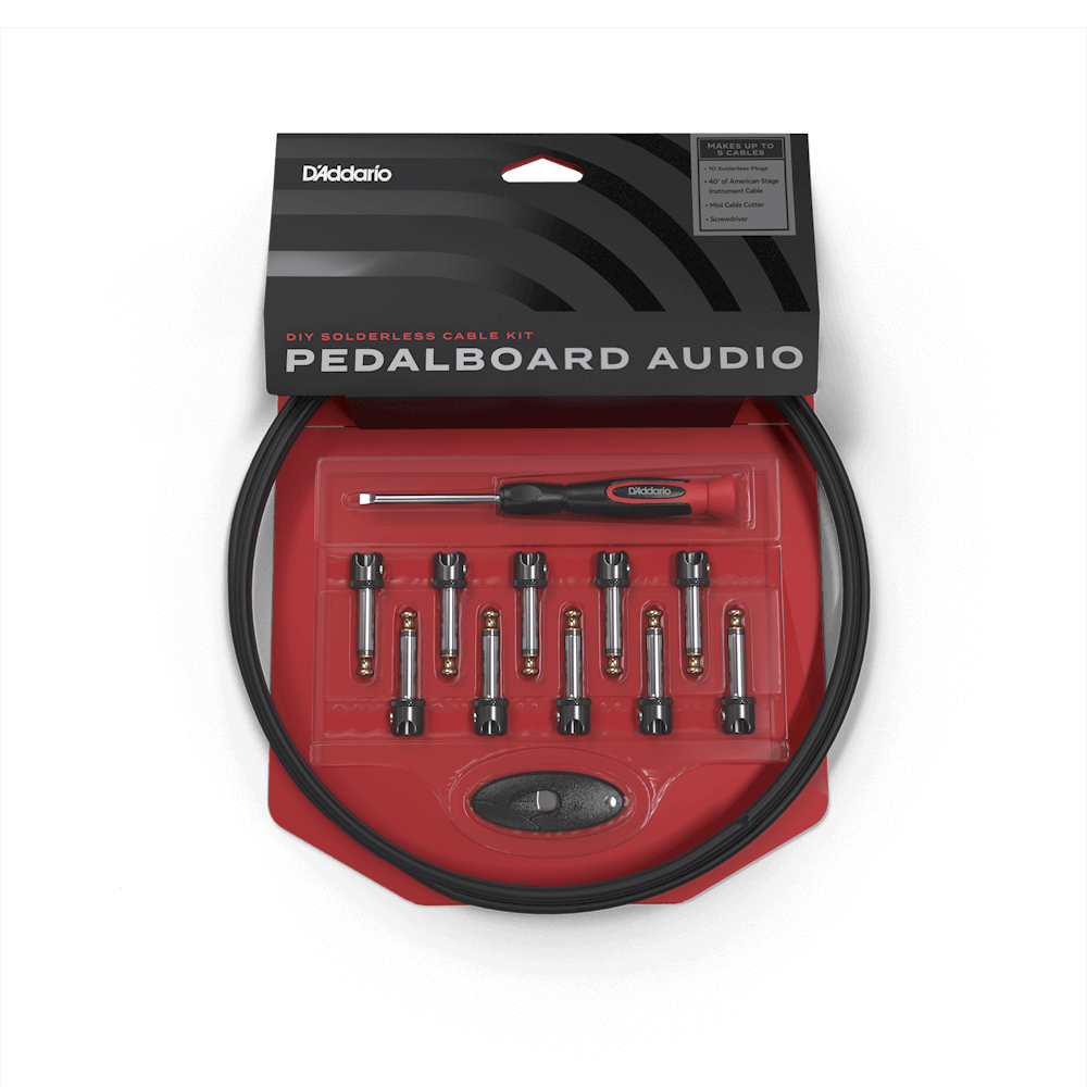 D'Addario DIY Solderless Cable Kit with Mini Plugs
