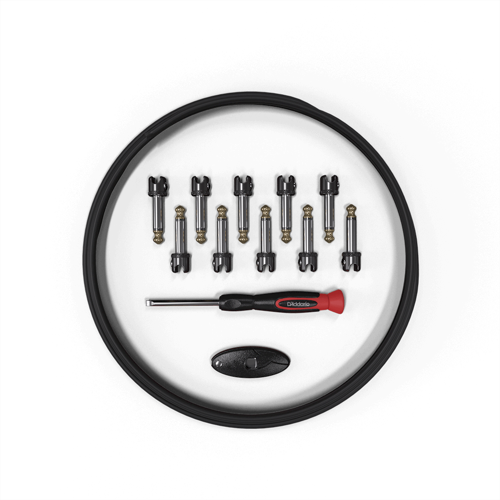 D'Addario DIY Solderless Cable Kit with Mini Plugs