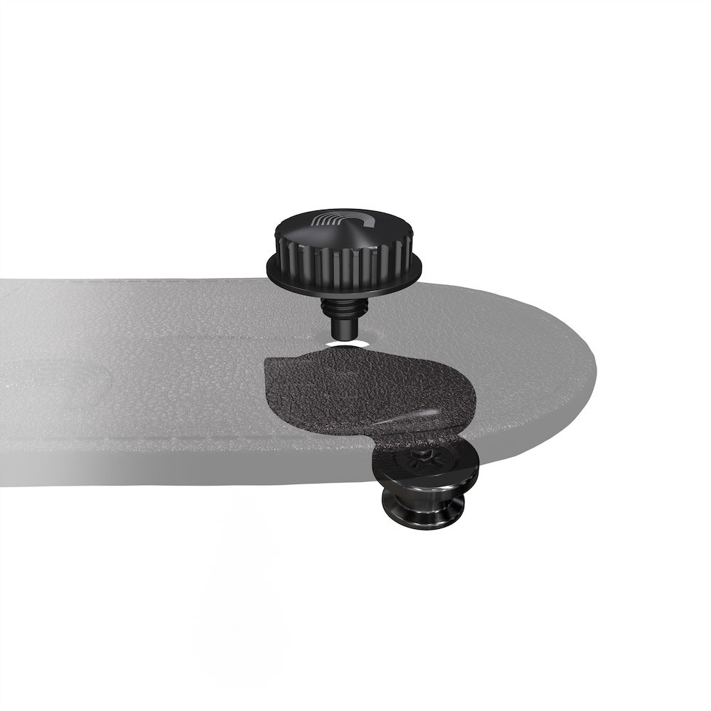 D'Addario Universal Strap Lock System, Black