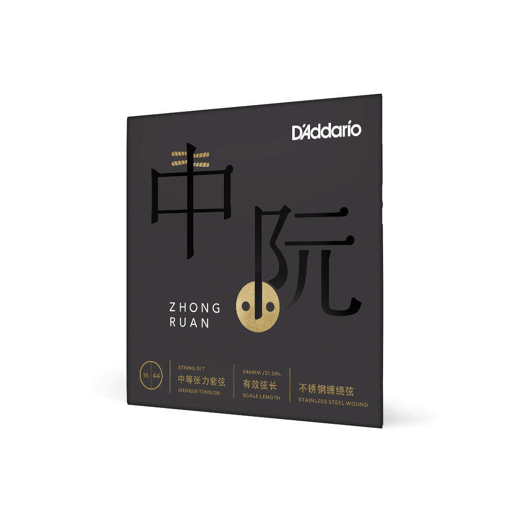 D'Addario RUAN01 Zhongruan Strings, Medium Tension, 16-44.