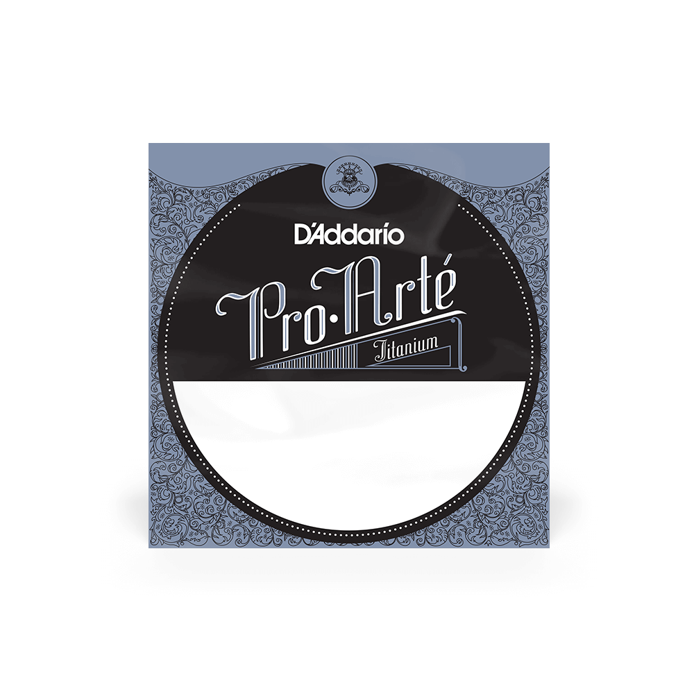D'Addario T2 Titanium Treble Classical Guitar Single String, Normal Tension, First String
