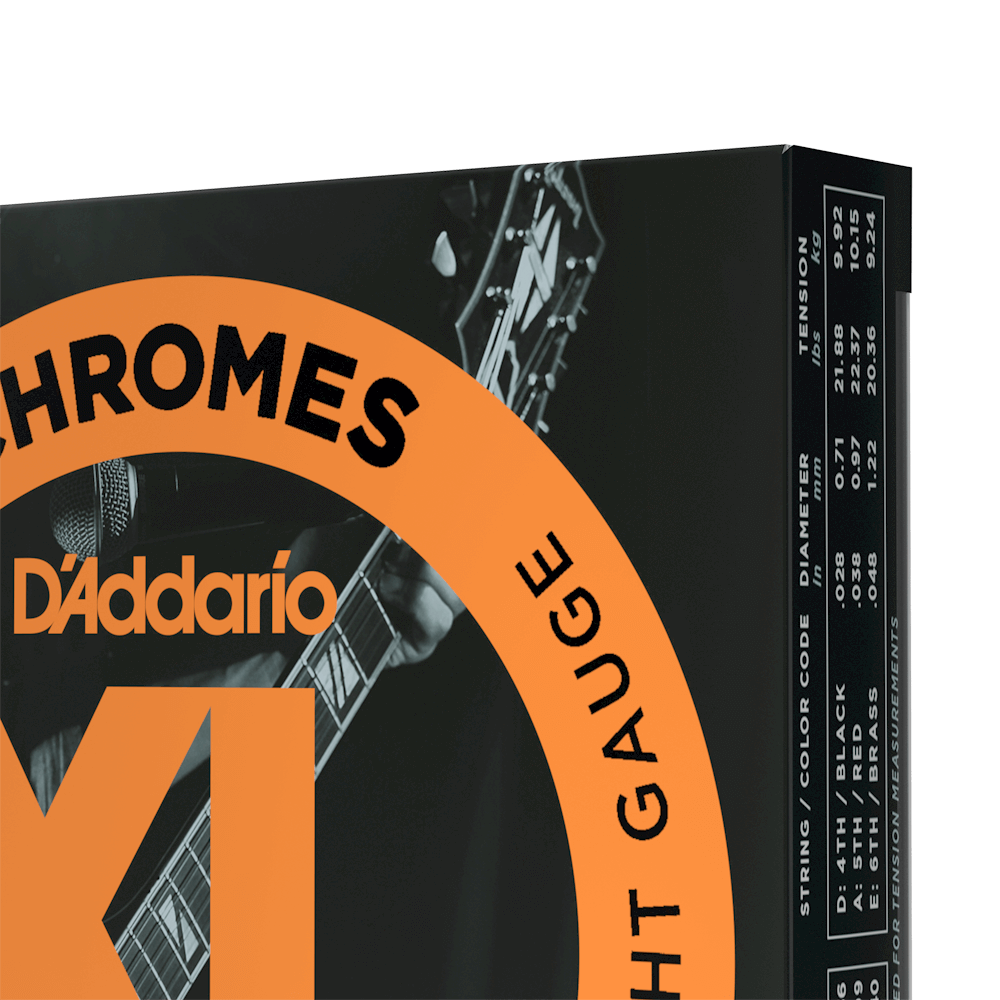 10-48 Extra Light, XL Chromes Electric Guitar Strings 3-Pack