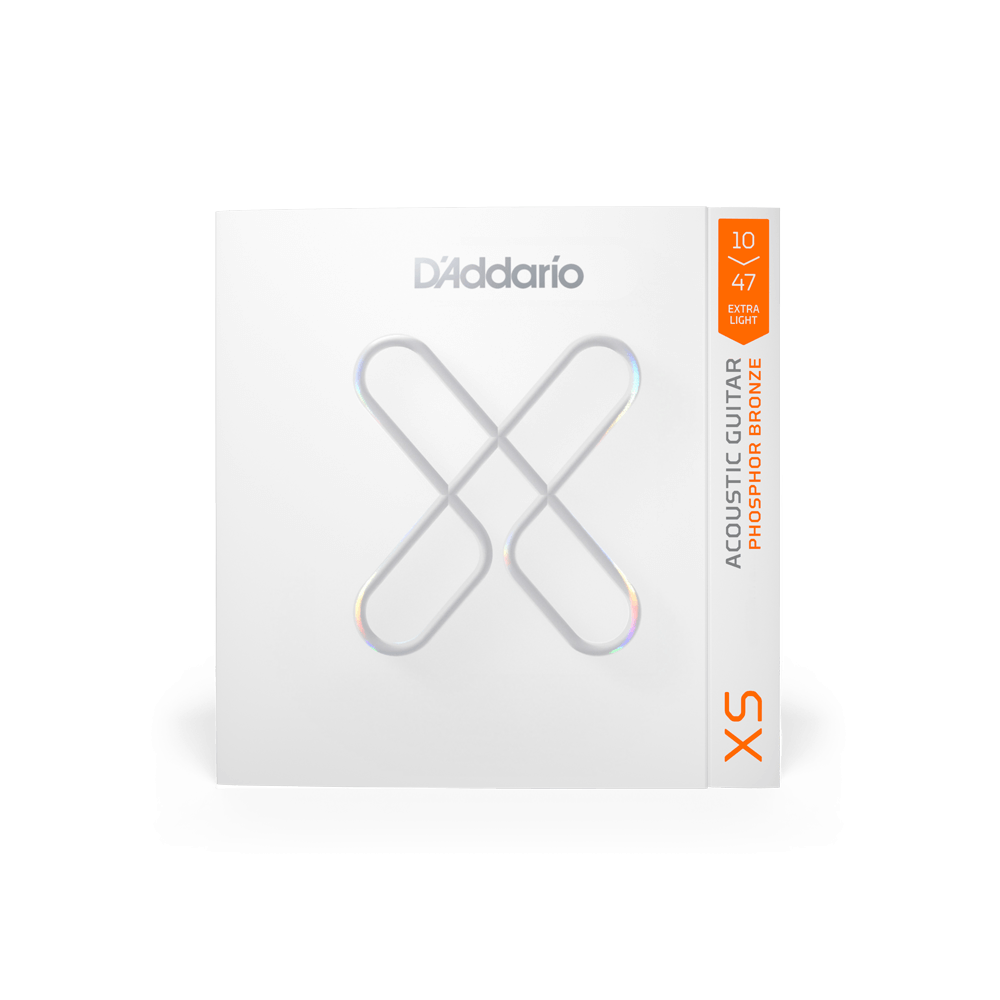 10-47 Extra Light, XS Phosphor Bronze Coated Acoustic Guitar Strings