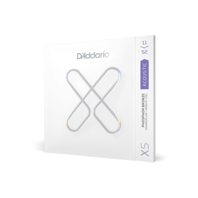 11-52 Custom Light, XS Phosphor Bronze Coated Acoustic Guitar Strings