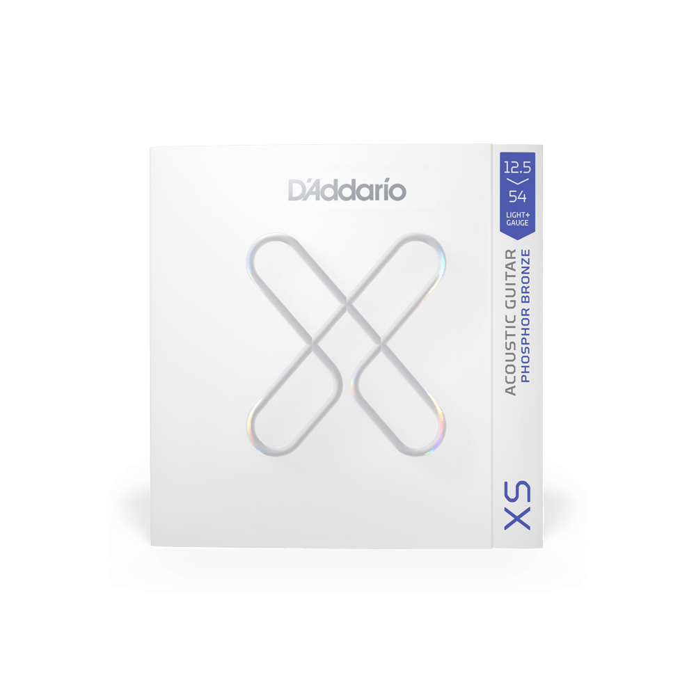 12.5-54 Light Plus, XS Phosphor Bronze Coated Acoustic Guitar Strings