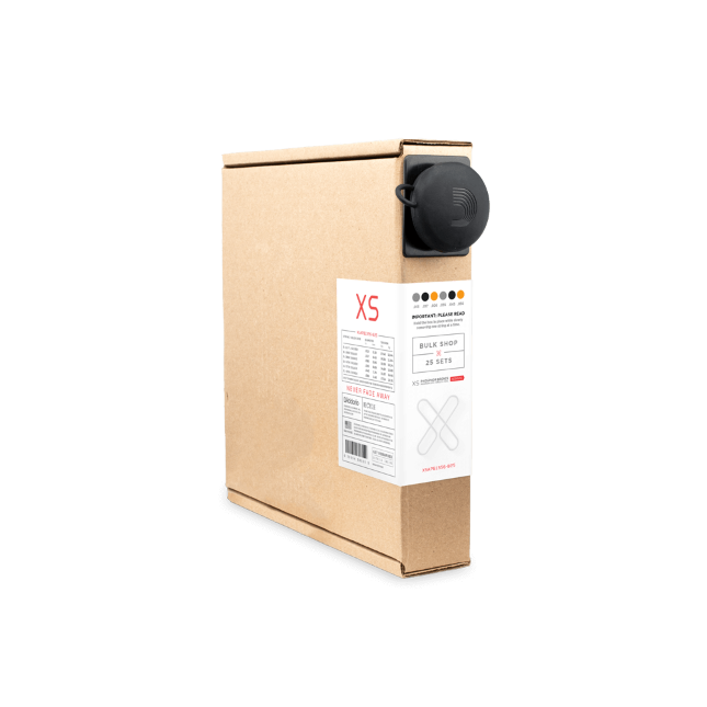 13-56 Medium, XS Phosphor Bronze Coated Acoustic Guitar Strings 25-Set Bulk Box