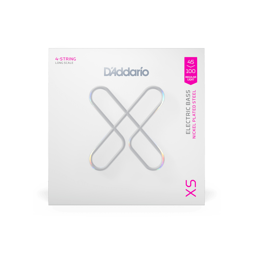 45-100 Regular Light, Long Scale Coated Bass Strings