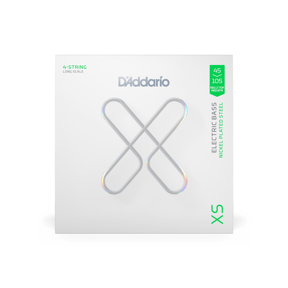 45-105 Light Top Medium Bottom, Long Scale Coated Bass Strings