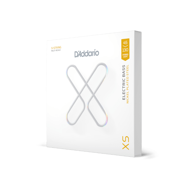 45-130 Hybrid Light 5-String, Multiscale, XS Nickel Strings