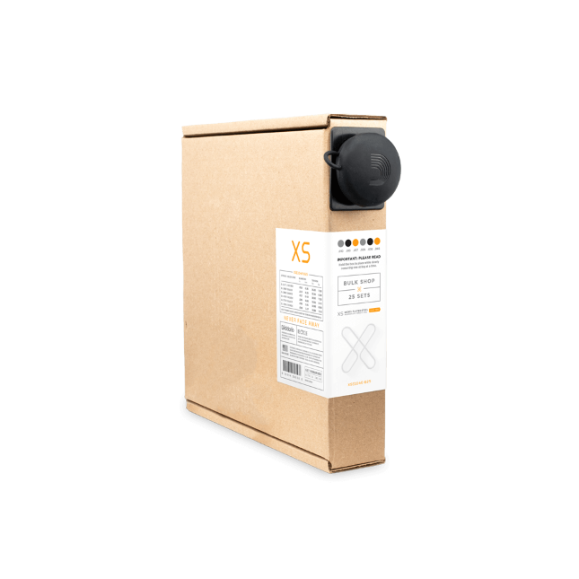 10-46 Regular Light, XS Nickel Coated Electric Guitar Strings 25-Set Bulk Box