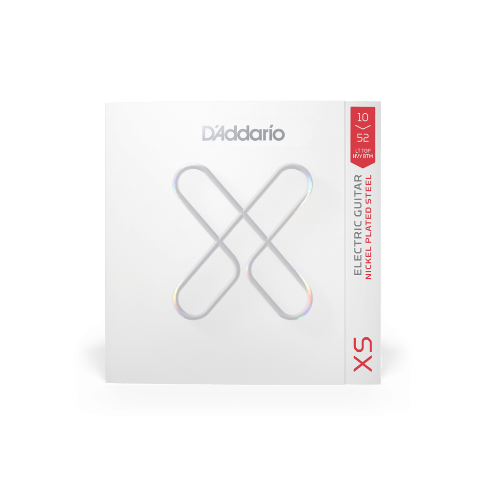 10-52 Light Top/Hvy Btm, XS Nickel Coated Electric Guitar Strings