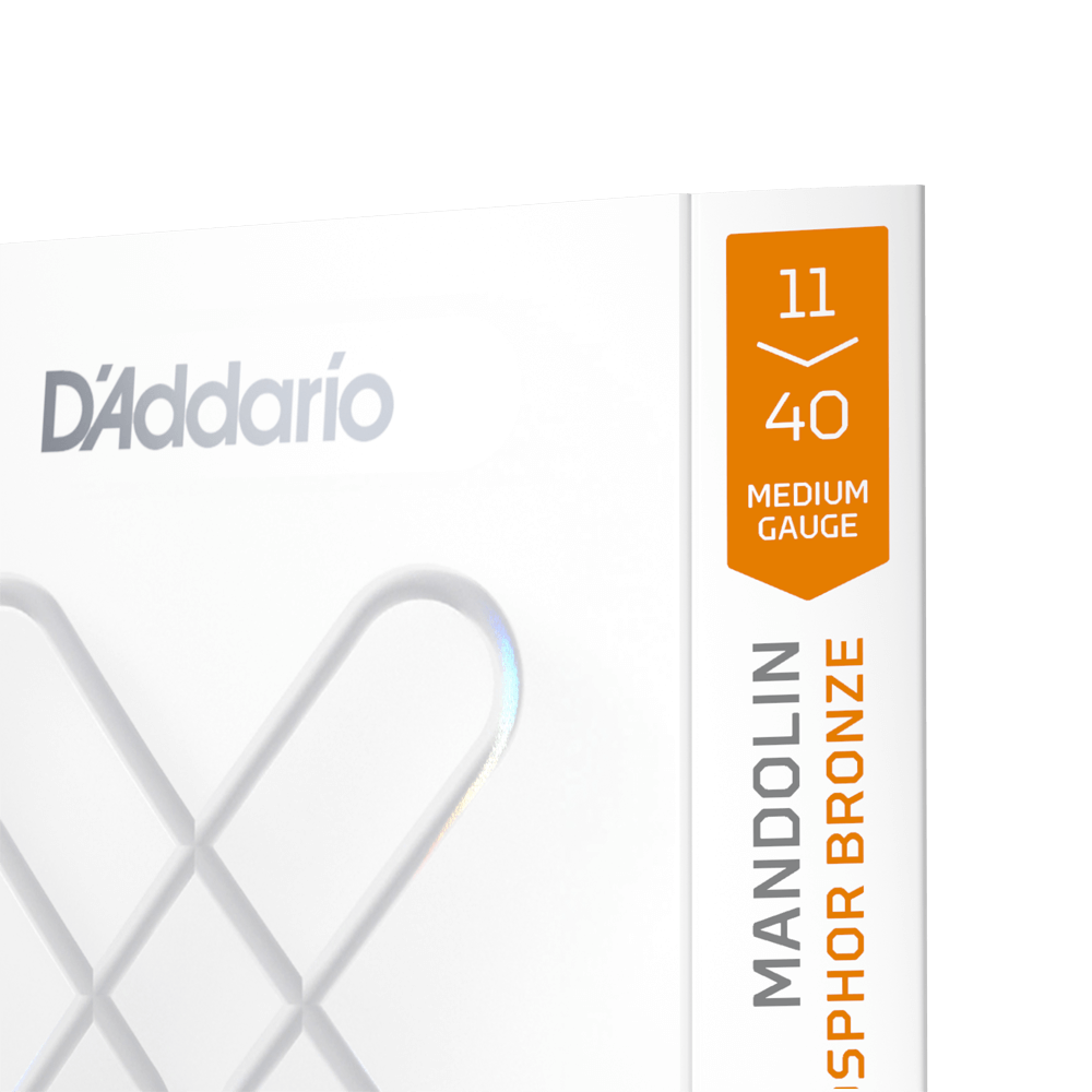 11-40 Medium, XS Phosphor Bronze Mandolin Strings 