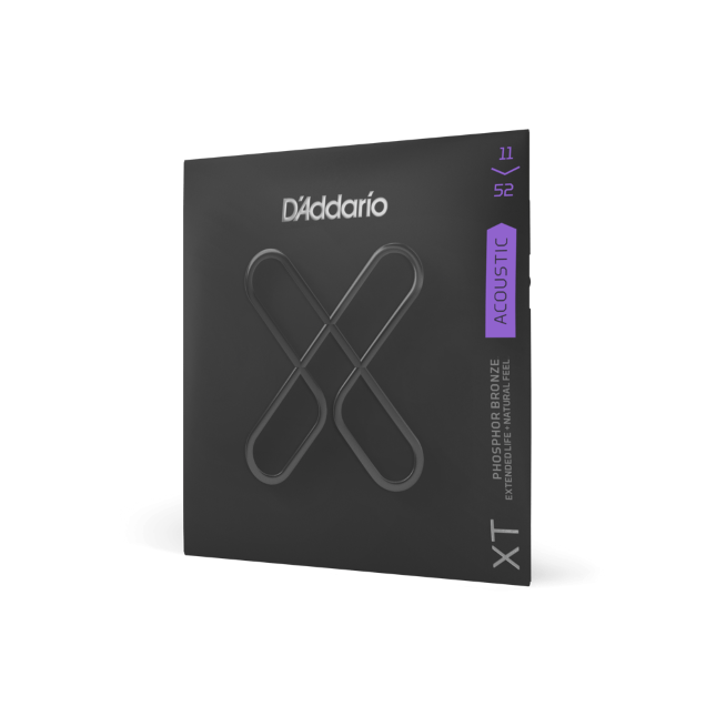 11-52 Custom Light, XT Phosphor Bronze Coated Acoustic Guitar Strings