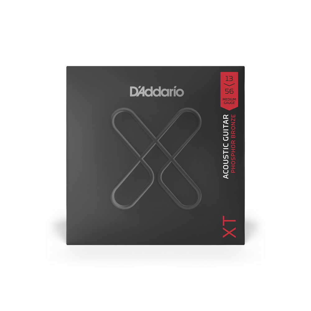 13-56 Medium, XT Phosphor Bronze Coated Acoustic Guitar Strings