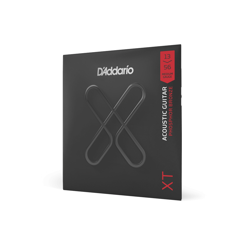 13-56 Medium, XT Phosphor Bronze Coated Acoustic Guitar Strings