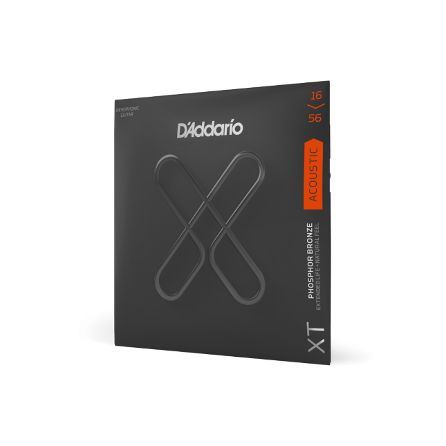 16-56 Medium Resophonic, XT Phosphor Bronze Coated Resophonic Guitar Strings