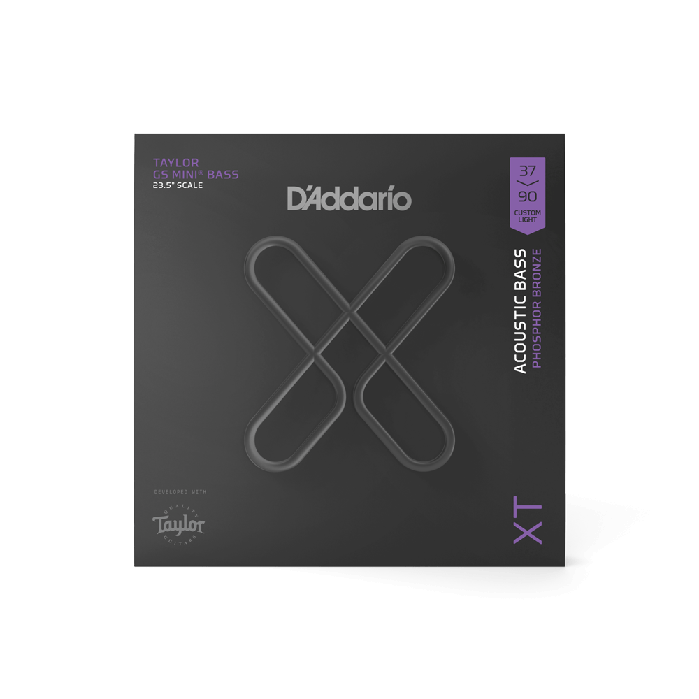 37-90 Custom Light, Taylor GS Mini, XT Phosphor Bronze Coated Acoustic Bass Strings