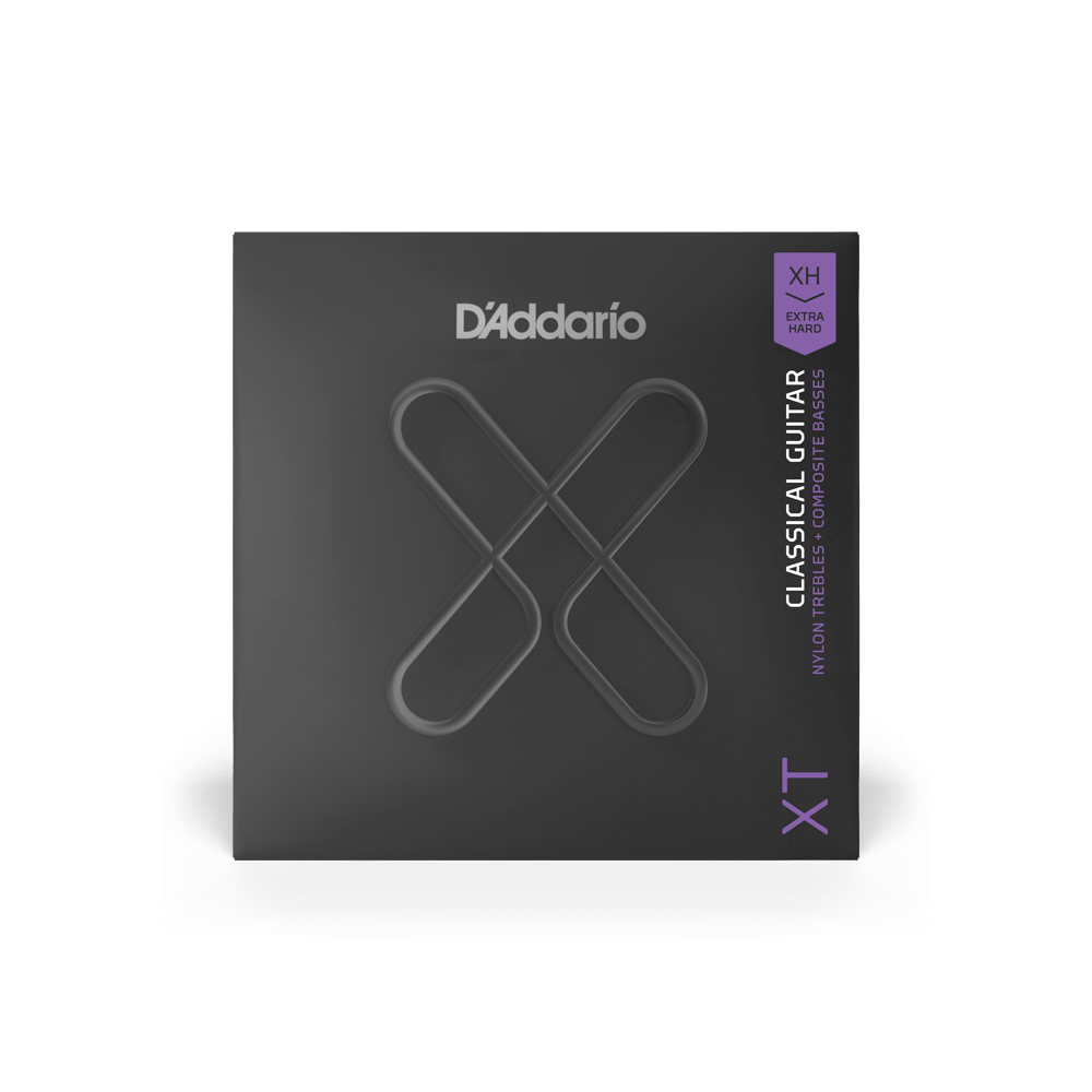 Extra Hard Tension, XT Composite/Nylon Coated Classical Guitar Strings