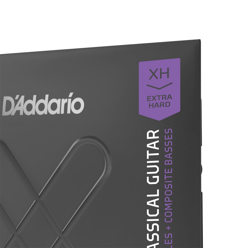 Extra Hard Tension, XT Composite/Nylon Coated Classical Guitar Strings