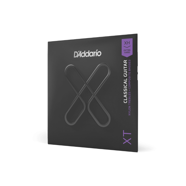 Extra Hard Tension, XT Composite/Nylon Coated Classical Guitar Strings