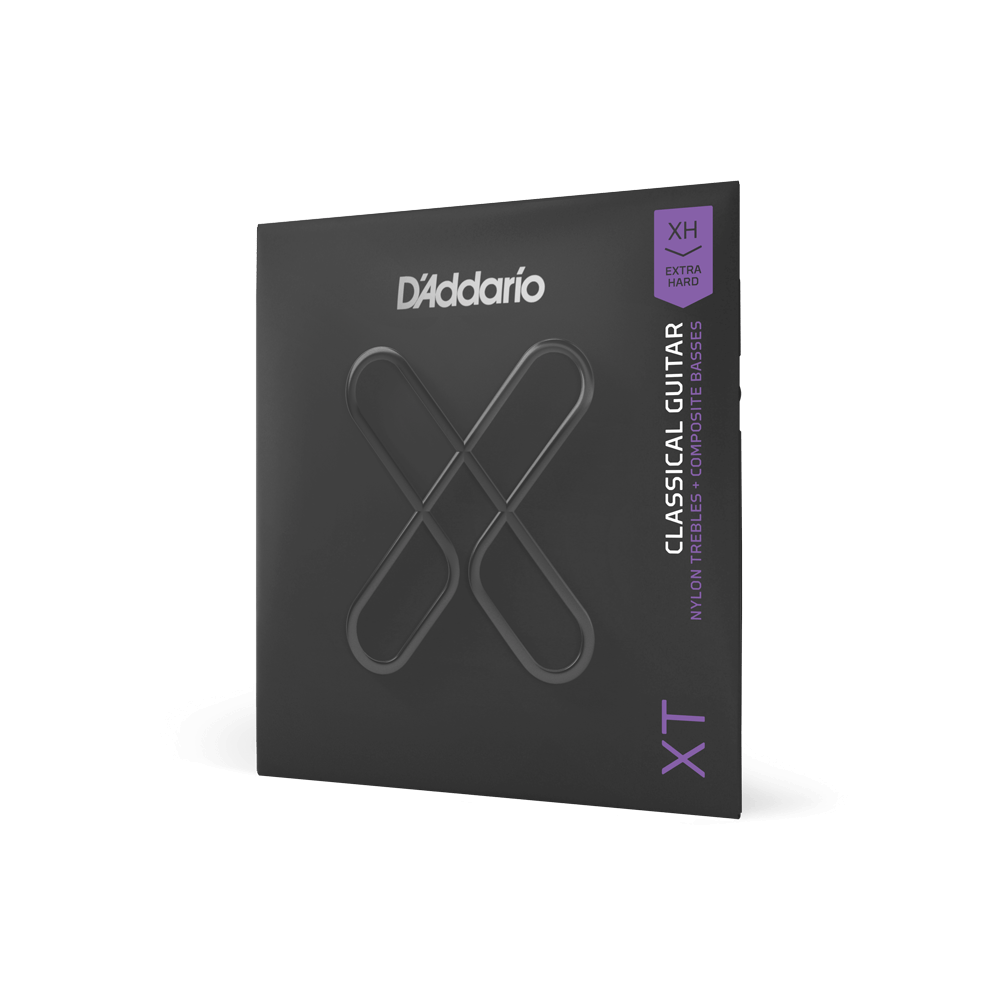 Extra Hard Tension, XT Composite/Nylon Coated Classical Guitar Strings